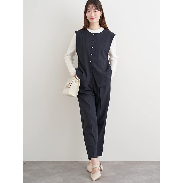 【ストレッチツイル】テーパードパンツ(セットアップ可) | LUDIC PARK | 詳細画像16 