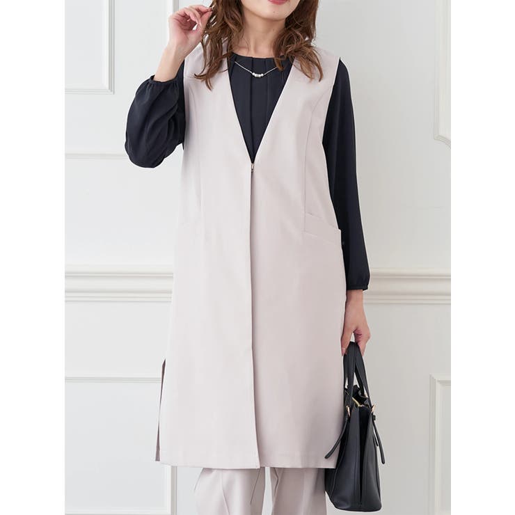 【マルチストレッチ】ロングジレジャケット(セットアップ可) | LUDIC PARK | 詳細画像1 