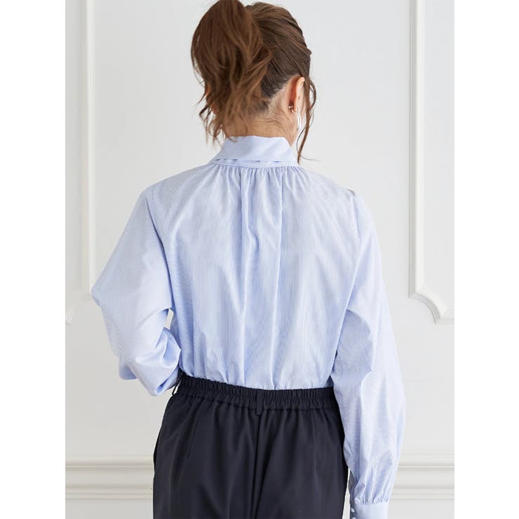 BIGリボンボウタイブラウス | LUDIC PARK | 詳細画像4 