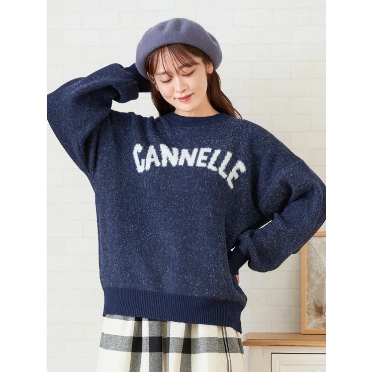 モヘアタッチロゴニットプルオーバー | LUDIC PARK | 詳細画像1