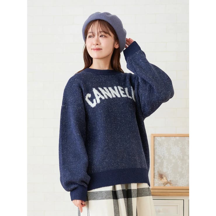 モヘアタッチロゴニットプルオーバー | LUDIC PARK | 詳細画像2