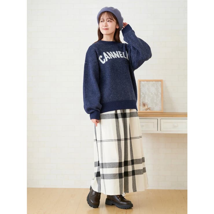 モヘアタッチロゴニットプルオーバー | LUDIC PARK | 詳細画像7