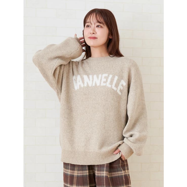 モヘアタッチロゴニットプルオーバー | LUDIC PARK | 詳細画像11