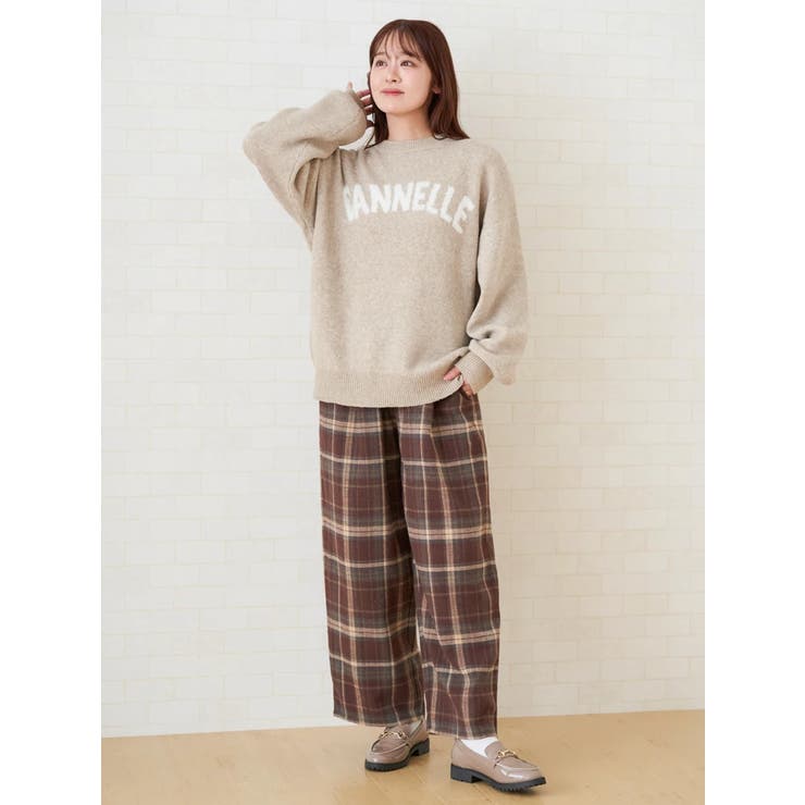 モヘアタッチロゴニットプルオーバー | LUDIC PARK | 詳細画像15