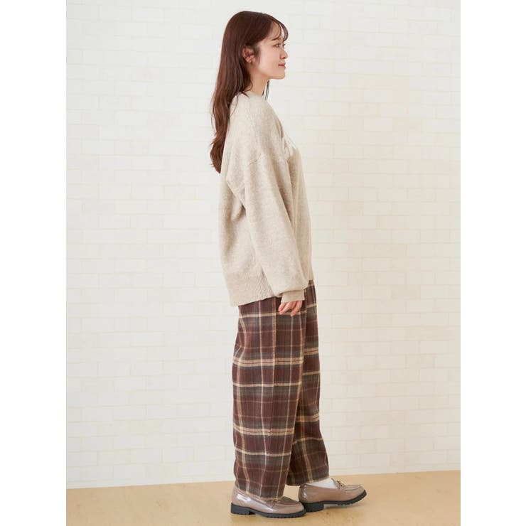 モヘアタッチロゴニットプルオーバー | LUDIC PARK | 詳細画像17