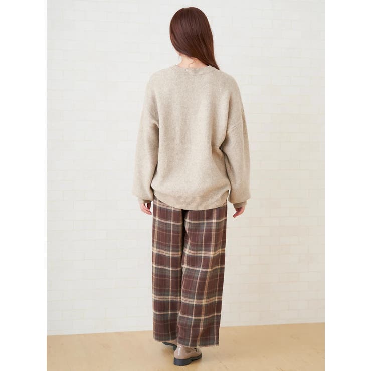 モヘアタッチロゴニットプルオーバー | LUDIC PARK | 詳細画像18