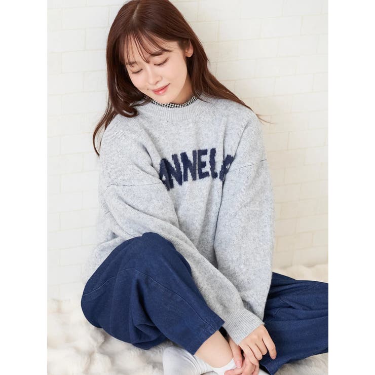 モヘアタッチロゴニットプルオーバー | LUDIC PARK | 詳細画像20