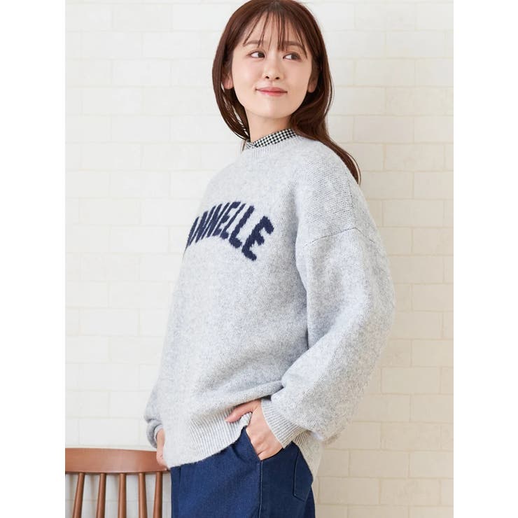 モヘアタッチロゴニットプルオーバー | LUDIC PARK | 詳細画像21