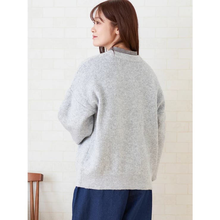 モヘアタッチロゴニットプルオーバー | LUDIC PARK | 詳細画像22