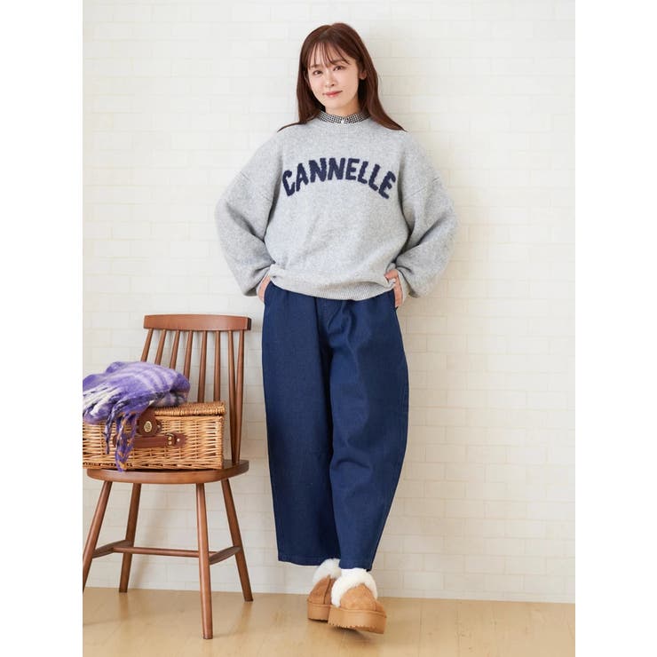 モヘアタッチロゴニットプルオーバー | LUDIC PARK | 詳細画像23