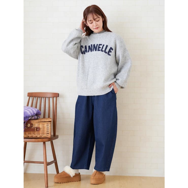 モヘアタッチロゴニットプルオーバー | LUDIC PARK | 詳細画像24