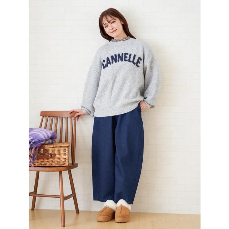 モヘアタッチロゴニットプルオーバー | LUDIC PARK | 詳細画像25