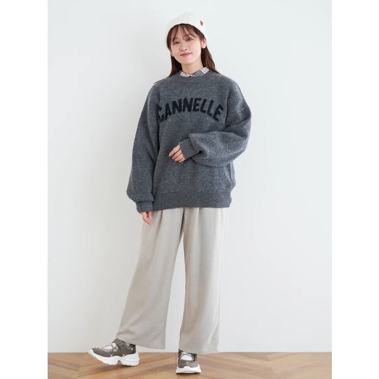 モヘアタッチロゴニットプルオーバー | LUDIC PARK | 詳細画像32