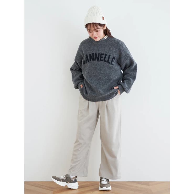 モヘアタッチロゴニットプルオーバー | LUDIC PARK | 詳細画像35