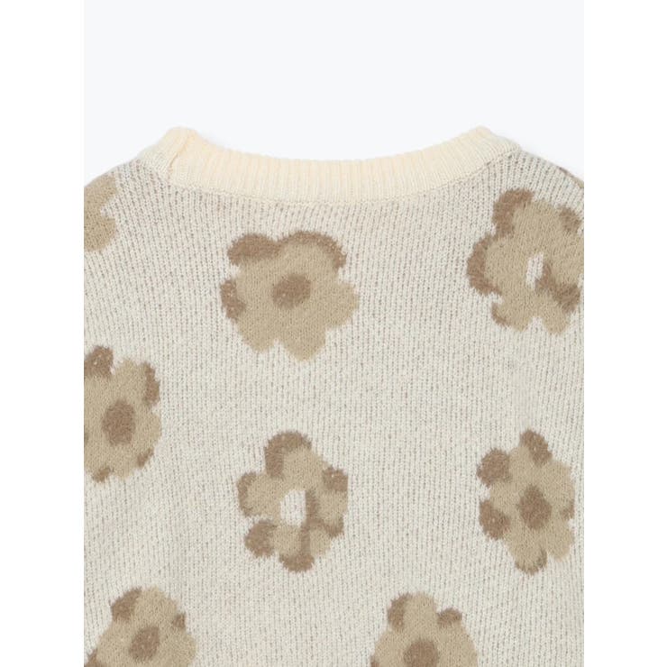 フラワー柄ニットプルオーバー | LUDIC PARK | 詳細画像6