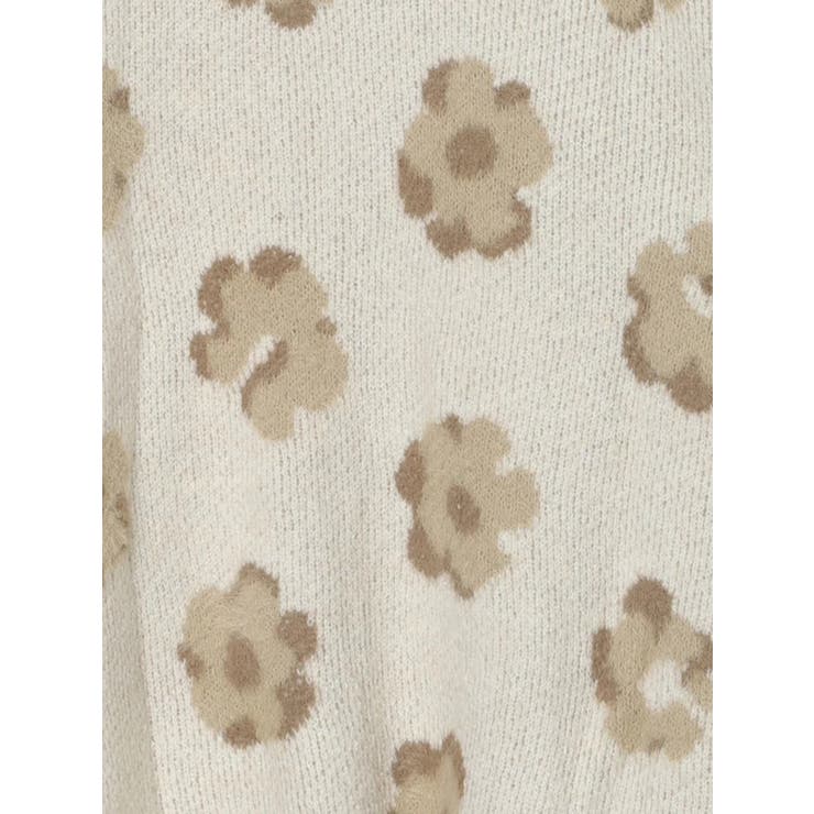 フラワー柄ニットプルオーバー | LUDIC PARK | 詳細画像7