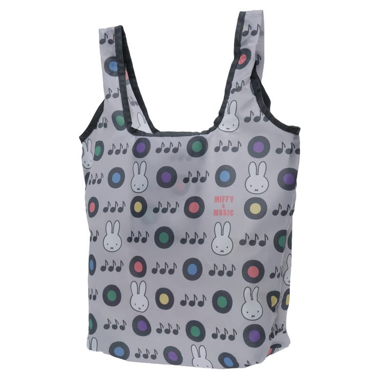 miffy ミッフィー×レコード エコバッグ グレー【ミッフィー】 | LUDIC PARK | 詳細画像3 