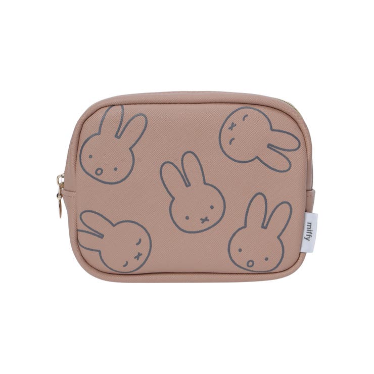 - | miffy スクエアポーチ ピンク【ミッフィー】 | LUDIC PARK