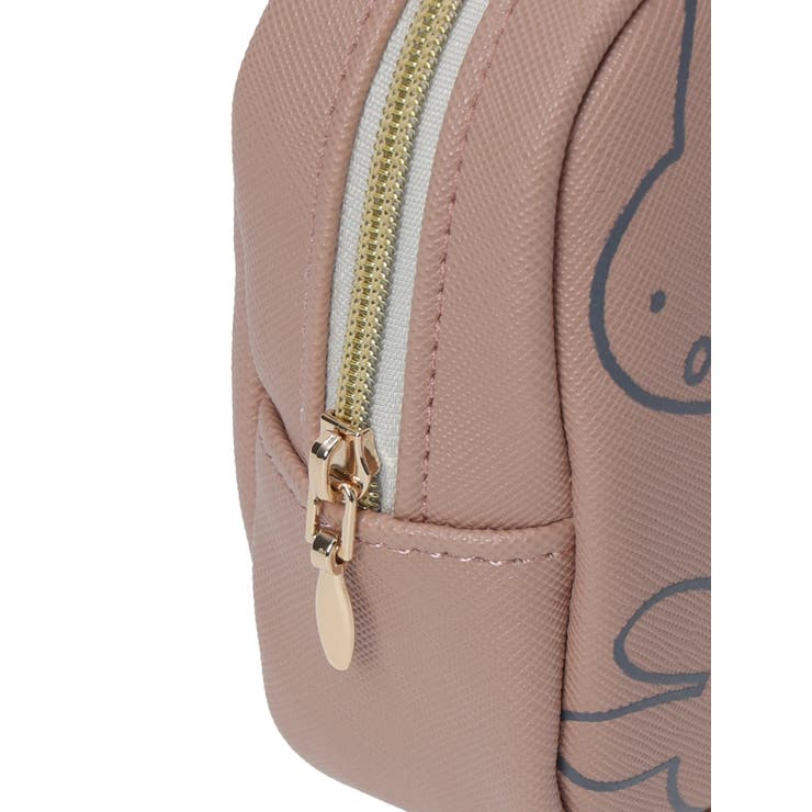 miffy スクエアポーチ ピンク【ミッフィー】 | LUDIC PARK | 詳細画像5 