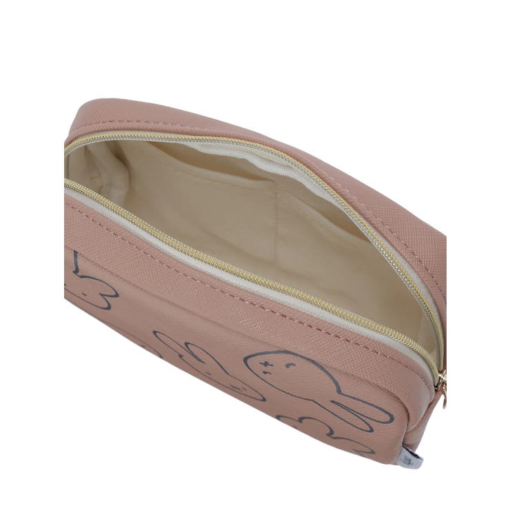 miffy スクエアポーチ ピンク【ミッフィー】 | LUDIC PARK | 詳細画像7 