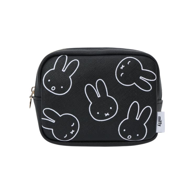 - | miffy スクエアポーチ ブラック【ミッフィー】 | LUDIC PARK