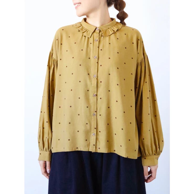 ドットフリルブラウス | LUDIC PARK | 詳細画像2 