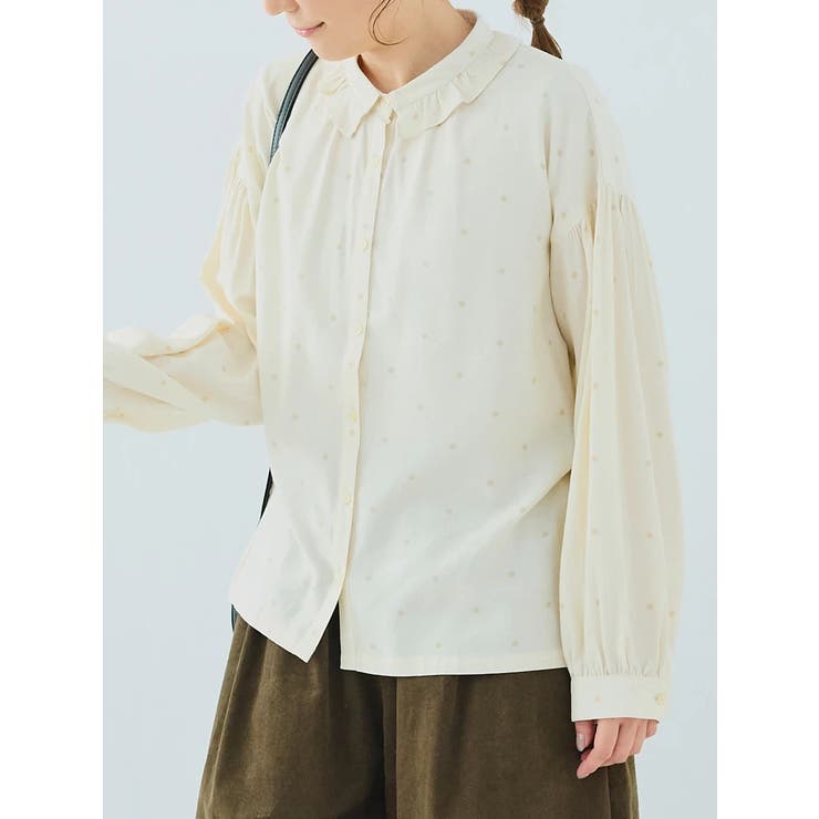 ドットフリルブラウス | LUDIC PARK | 詳細画像6 