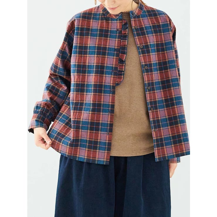 スタンドカラーブラウス | LUDIC PARK | 詳細画像2 