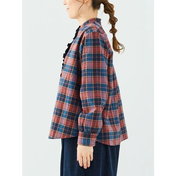 スタンドカラーブラウス | LUDIC PARK | 詳細画像3 