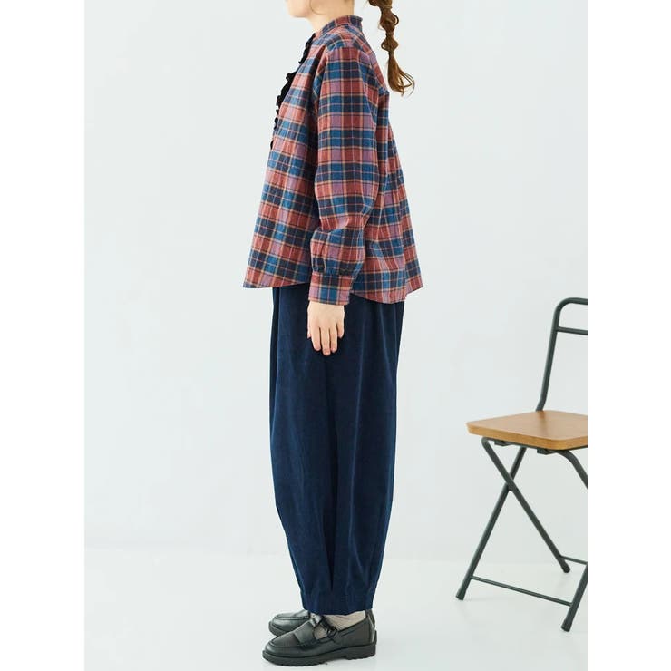 スタンドカラーブラウス | LUDIC PARK | 詳細画像6 