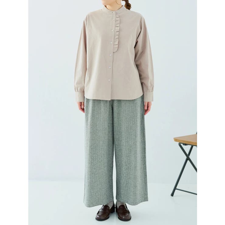 スタンドカラーブラウス | LUDIC PARK | 詳細画像11 