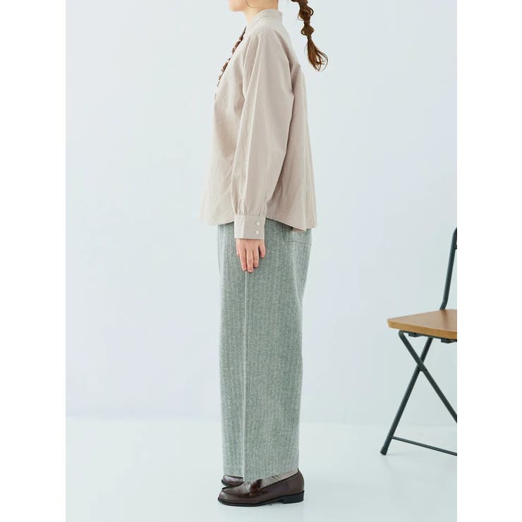 スタンドカラーブラウス | LUDIC PARK | 詳細画像14 