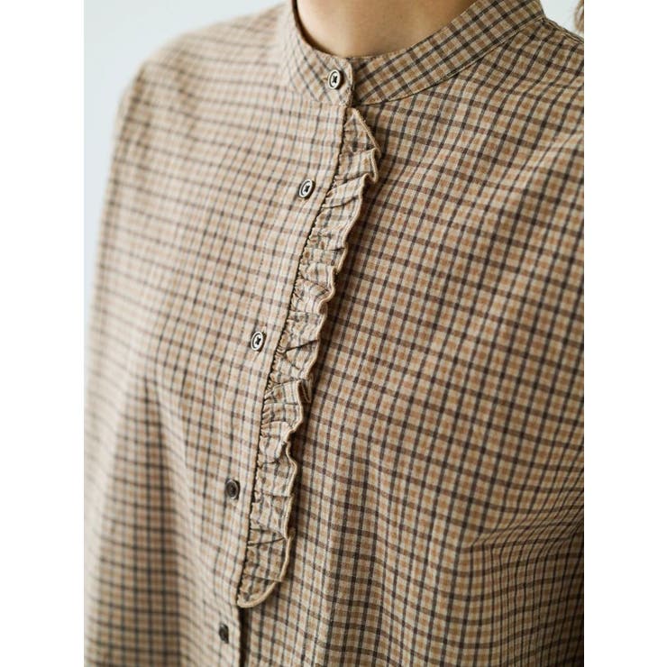 スタンドカラーブラウス | LUDIC PARK | 詳細画像15 