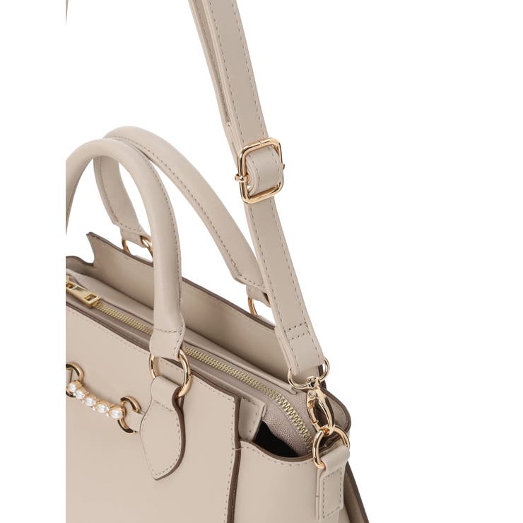 [2WAY]レザー調ビジュー付きバッグ | LUDIC PARK | 詳細画像23 