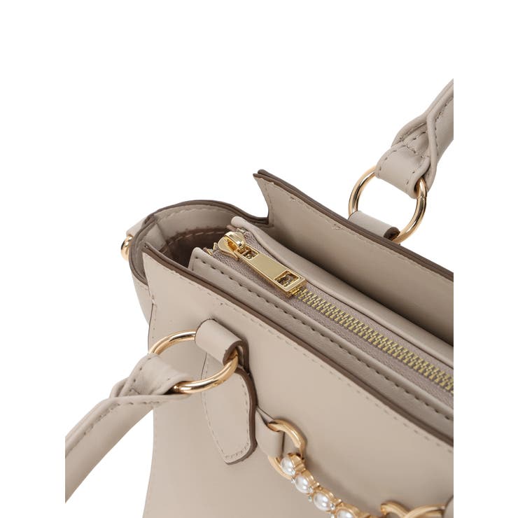 [2WAY]レザー調ビジュー付きバッグ | LUDIC PARK | 詳細画像24 