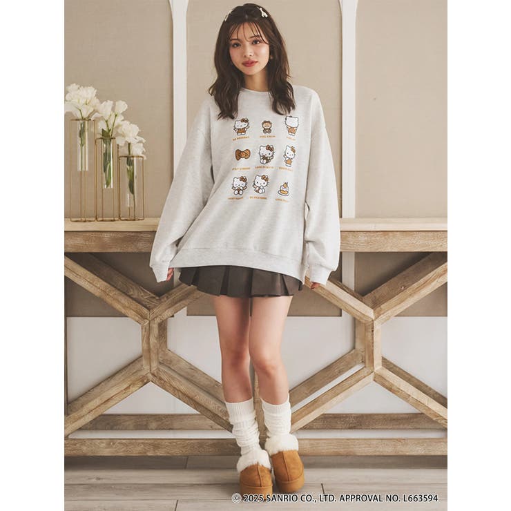 ハローキティ9連トレーナー | LUDIC PARK | 詳細画像6 