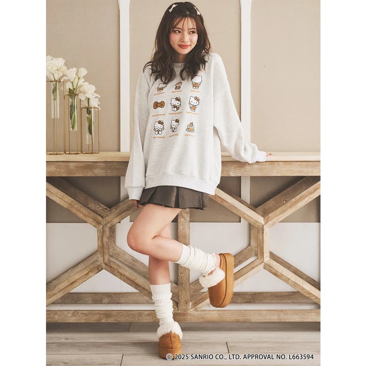 ハローキティ9連トレーナー | LUDIC PARK | 詳細画像7 