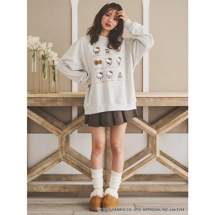 ハローキティ9連トレーナー | LUDIC PARK | 詳細画像8 