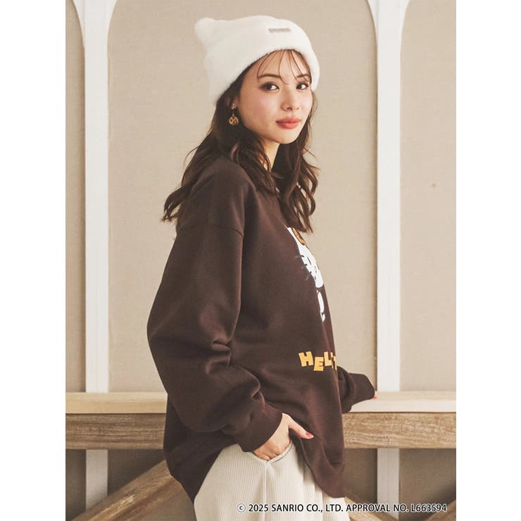 ハローキティヒョウ柄トレーナー | LUDIC PARK | 詳細画像4 