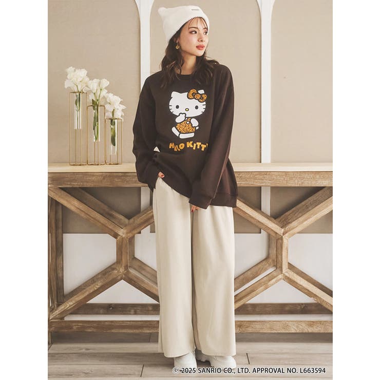 ハローキティヒョウ柄トレーナー | LUDIC PARK | 詳細画像7 