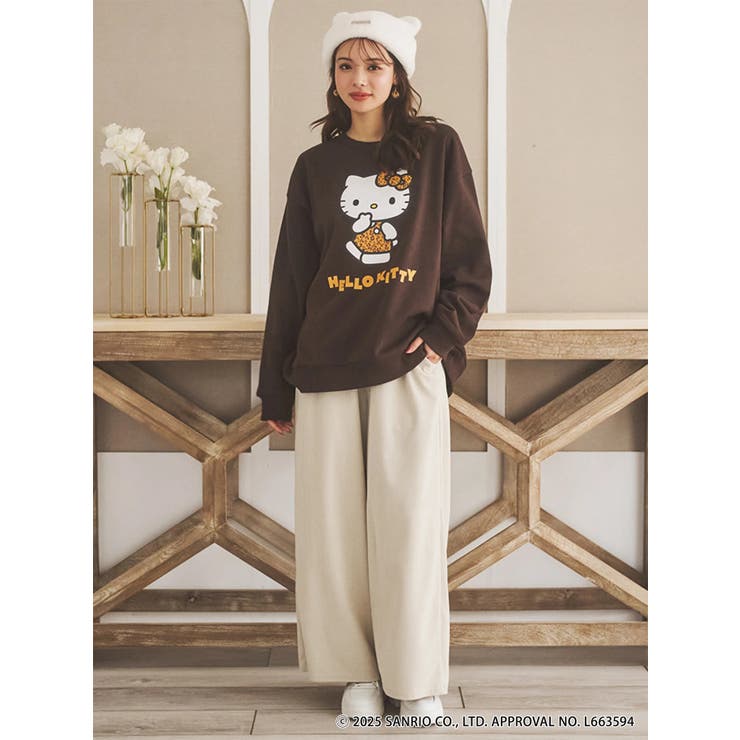 ハローキティヒョウ柄トレーナー | LUDIC PARK | 詳細画像8 