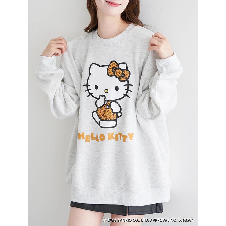 ハローキティヒョウ柄トレーナー | LUDIC PARK | 詳細画像12 