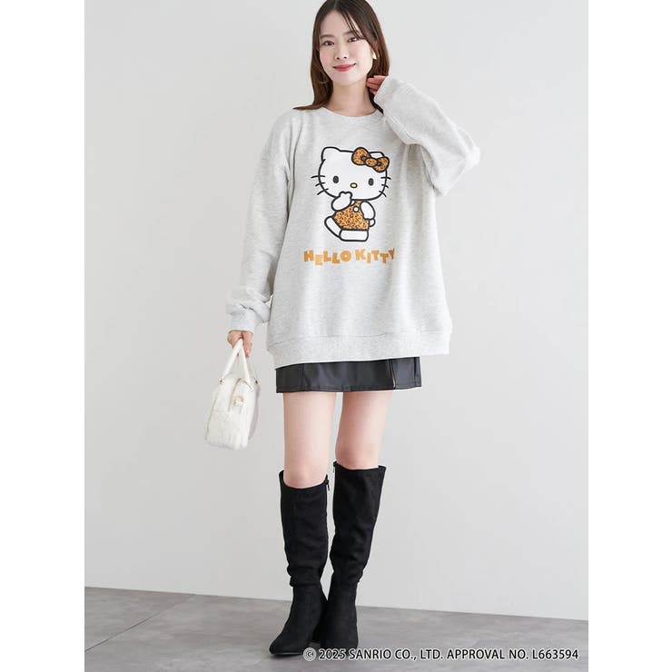 ハローキティヒョウ柄トレーナー | LUDIC PARK | 詳細画像13 