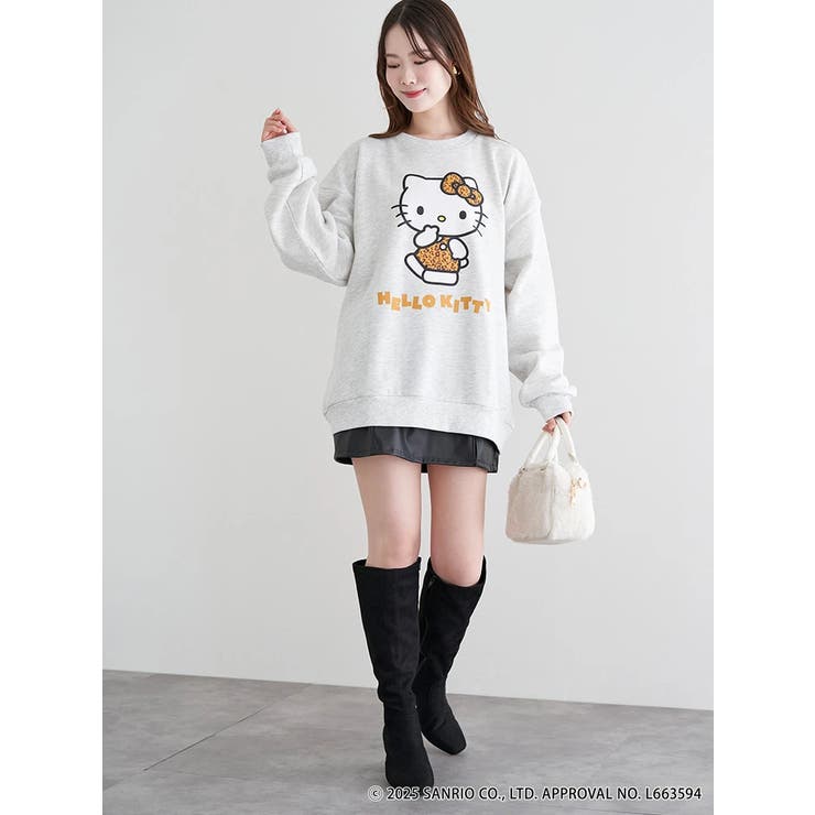 ハローキティヒョウ柄トレーナー | LUDIC PARK | 詳細画像15 