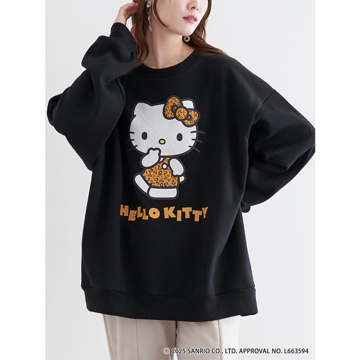 ハローキティヒョウ柄トレーナー | LUDIC PARK | 詳細画像17 