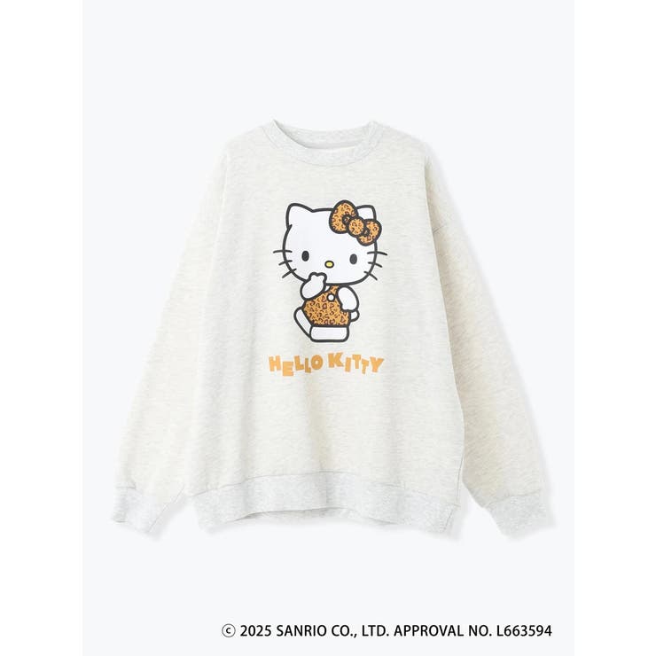 ハローキティヒョウ柄トレーナー | LUDIC PARK | 詳細画像21 