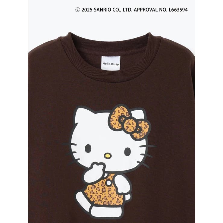 ハローキティヒョウ柄トレーナー | LUDIC PARK | 詳細画像25 