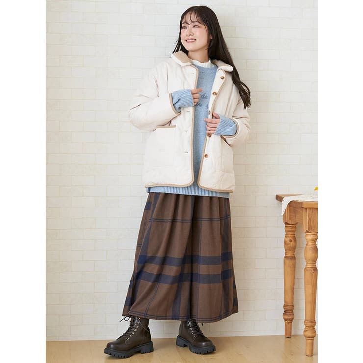 襟コーデュロイリバーシブルブルゾン | LUDIC PARK | 詳細画像6 