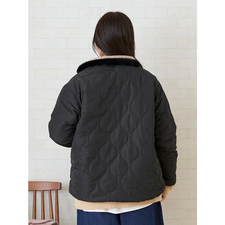 襟コーデュロイリバーシブルブルゾン | LUDIC PARK | 詳細画像33 