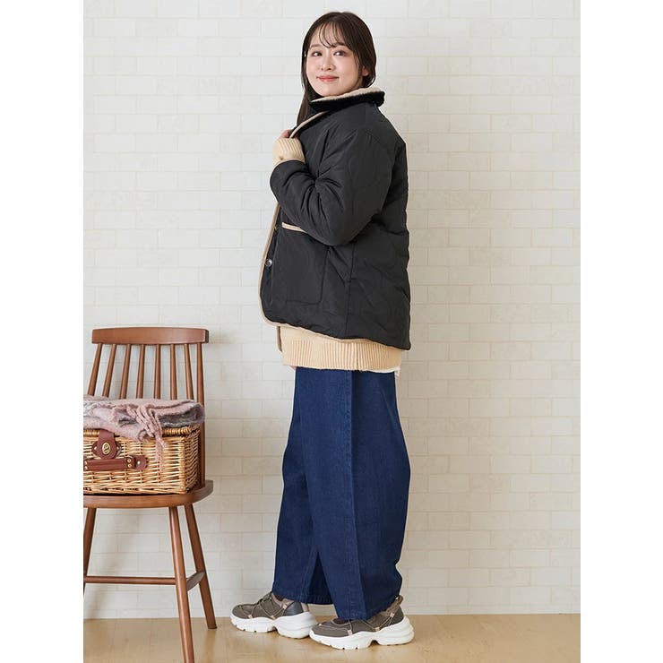 襟コーデュロイリバーシブルブルゾン | LUDIC PARK | 詳細画像36 